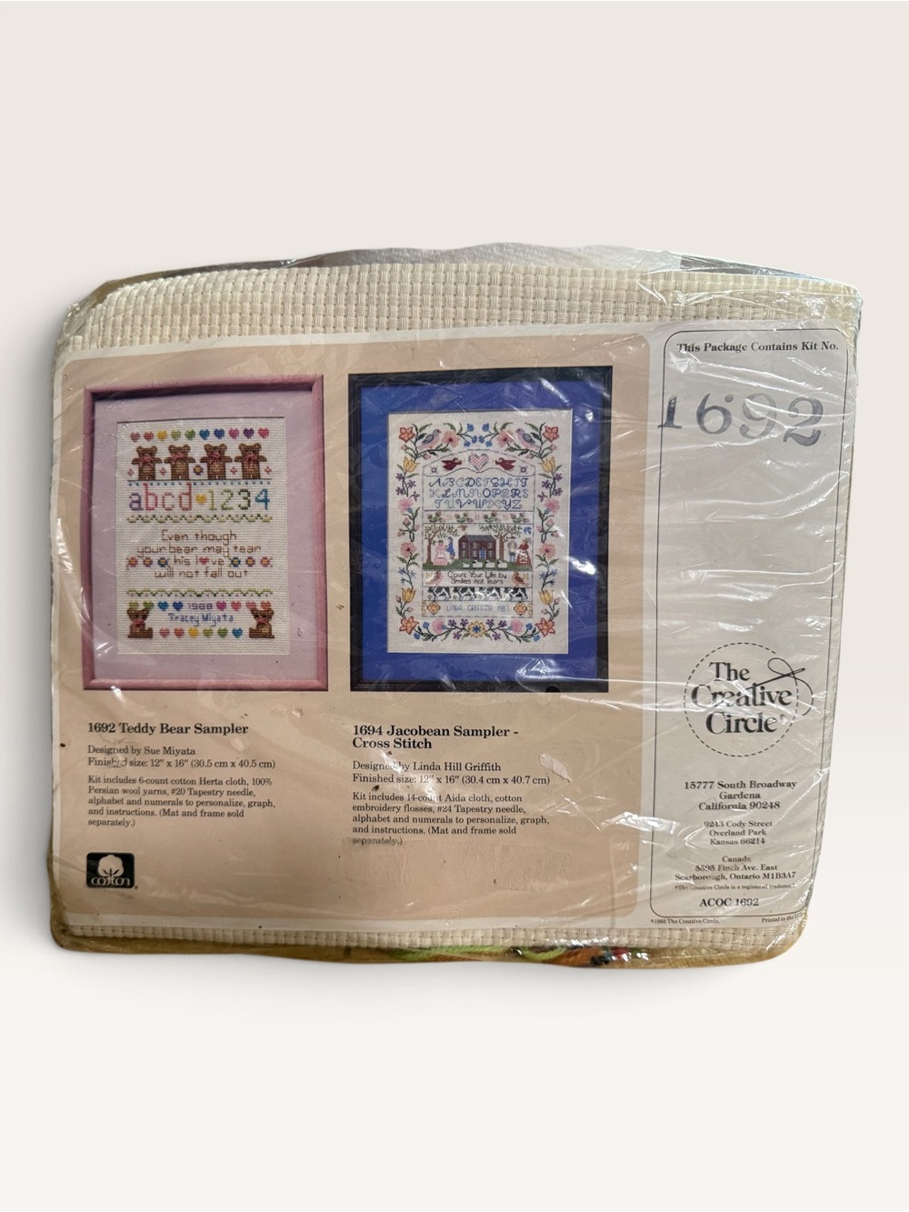 Vintage Needlework - New Old Stock - 1988